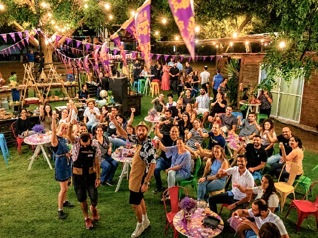 קבוצת עובדים בשייט רפטינג